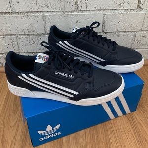 Adidas Continental 80 10.5 Navy Brand New